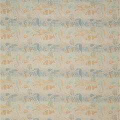 Cousteau Privacy Curtain Fabric